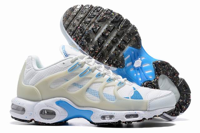 Nike Air Max Plus Terrascape Mens Tn Shoes White Blue-59 - Click Image to Close